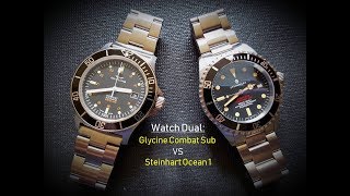 Glycine vs Steinhart The Best Budget Swiss Diver Duel [upl. by Leroi681]