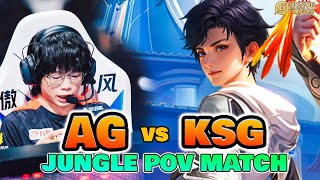 AG VS KSG Son of the Elemental Flow POV Gameplay honorofkings [upl. by Halimaj36]