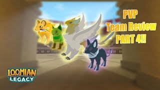 Loomian Legacy PVP TEAM REVIEW PART 4 [upl. by Nonnerb]