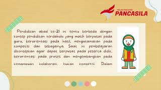 TOPIK 4 FILOSOFI PENDIDIKAN INDONESIA  Ruang Kolaborasi  Eksplorasi nilainilai Pancasila [upl. by Aierdna]