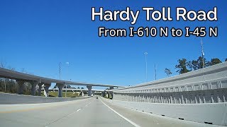 Hardy Toll Road Houston to The Woodlands [upl. by Naynek]