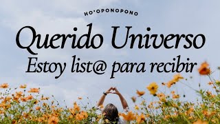 HOOPONOPONO PARA RECIBIR LAS BENDICIONES QUE TE CORRESPONDEN POR DERECHO DIVINO [upl. by Vevina466]