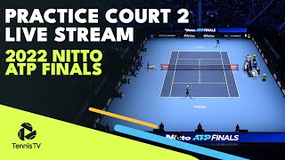 2022 Nitto ATP Finals Live Stream  Practice Court 2  Turin [upl. by Edik]