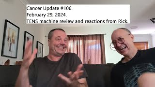 CU106 TENS machine review and reactions with Rick [upl. by Carothers]