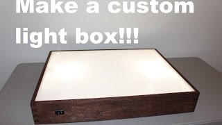 How to build a light box [upl. by Garek]