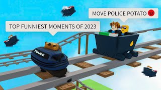 FUNNIEST MOMENTS OF ROBLOX 2023 COMPILATION [upl. by Ikilisav]