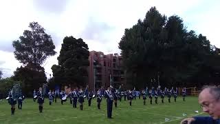 Banda Marcial GLM  Festival de Bandas y Barras Gimnasio Femenino Noviembre 10 2023 [upl. by Templa]