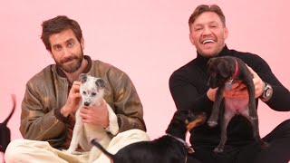 Jake Gyllenhaal and Conor McGregor The Puppy Interview [upl. by Nnylrac]