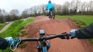 Burrows field pump track  Cheltenham [upl. by Liartnod]