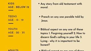 Preaching competition  Age category  Topics  Last date  15102020 [upl. by Lopez]