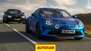 Alpine A110 vs BMW M2 Competition review  Which is the best sports car  Autocar [upl. by Rhianon920]