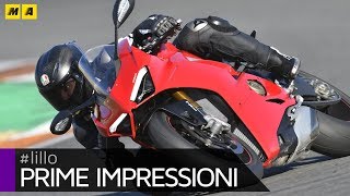 Ducati Panigale V4  Valencia  FIRST IMPRESSIONS ENGLISH SUB [upl. by Saxela]