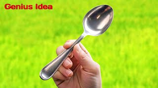 The MOST BRILLIANT Idea from an Ordinary Spoon  Youll Be AMAZED [upl. by Eddina]