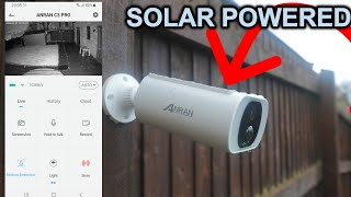 ANRAN C3 Pro 2K 3MP Integrated Solar Battery Security Camera Unboxing Setup amp Review [upl. by Enicul]