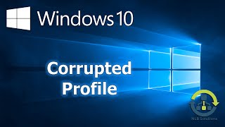 How to recreate a corrupted profile in Windows 10 Step by Step guide [upl. by Sandberg436]