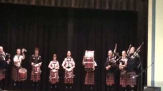 Victoria Police Pipe Band Australia 0404 Scotland The Brave Ran by Pipe Major Nat Russell [upl. by Natelson294]