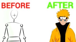 HOW TO DRAW ANIME BOY  SIMPLE DRAWING [upl. by Robbins]