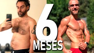 MI CAMBIO FISICO en 6 MESES 🔥 Transformación Agresiva a los 42 años motivación [upl. by Biggs334]