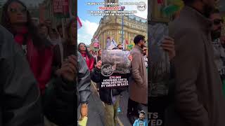 Manchester United Kingdom trending palestine protest gaza gaza usa newyork shorts [upl. by Leia]