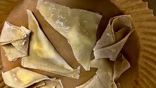 Cream cheese wontons [upl. by Eniawtna]