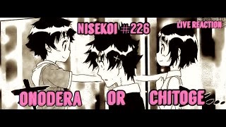 Live Reaction Nisekoi 226 Who Did Raku Choose [upl. by Hayyikaz]