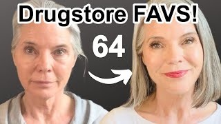 Full Face of Nothing New  Drugstore Favorites Over 60 [upl. by Archie]