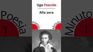 UGO FOSCOLO  ALLA SERA [upl. by Hiller]