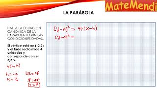 TEMA 13 LA PARÁBOLA 22 [upl. by Thier]