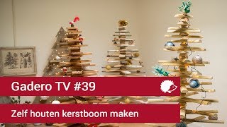 39 Houten kerstboom maken 🎄 DIY [upl. by Hollington968]