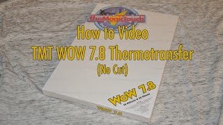 TheMagicTouch WOW Thermotransfer 78  deutsch [upl. by Rozele90]