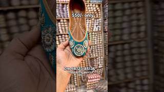 Dm 9872385136 jutti punjabijutti juttilove juttis footwear juttiswag punjabi juttilover [upl. by Elokkin]