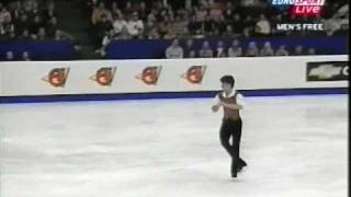 Stephane Lambiel 2003 Euro FS Chocolate [upl. by Buine]