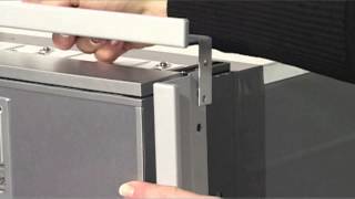 How to install a flush mounting flange on a Cruise Elegance fridge [upl. by Dorcia]