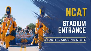 NCAT  Stadium Entrance  South Carolina State 2021 [upl. by Lerud282]