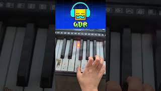 geometry dash level one piano stereo Maddness [upl. by Gilmer]