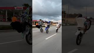 3 dirt bikes having fun in Miami FL [upl. by Lenad503]