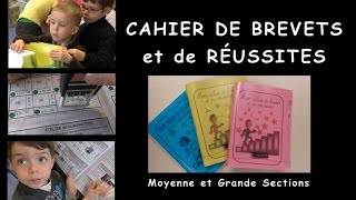 Cahier de brevets et de réussites en maternelle [upl. by Luhe225]