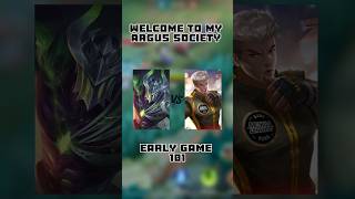 ARGUS VS CHOU EARLY GAME TUTORIAL 101 BY APPLEARGUS [upl. by Yroggerg]