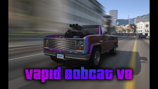 Grand Theft Auto V  Vapid Bobcat V8 Sneak Peak [upl. by Neffirg795]