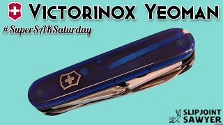 Victorinox Yeoman Custom Swiss Army Knife 54791 supersaksaturday [upl. by Ayatal552]