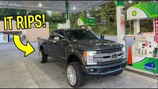 POV First Drive in DELETED amp TUNED 67 Powerstroke Scary Fast [upl. by Rodl]