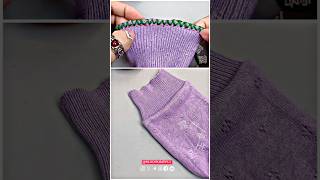 The sleeves of the sweater are too long Cut them off like this Part 49 [upl. by Anair]