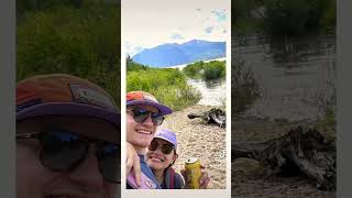 Camping Twin Lakes Colorado🏔️🪵⛺️ camping twinlakes paddleboarding hiking campdog agoodhike [upl. by Odanref314]