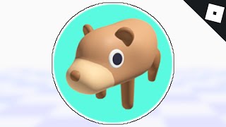 How to get the BROWN BEAR BADGE in FIND THE ANIMALS  Roblox [upl. by Claudy337]