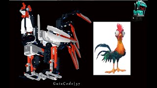 🤖Diseñando con Lego Tecnics💻Cómo diseñar a🐓Hei Hei 🐓robot robotics guiacode37 Studio20 steam [upl. by Yorgo212]