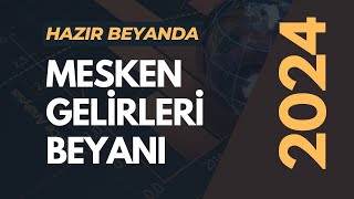 Hazır beyan sisteminde mesken kira gelirlerinin beyanı [upl. by Eedebez]