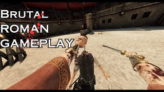 Realistic Brutal Roman Solider Combat VR  Blade And sorcery [upl. by Esten]