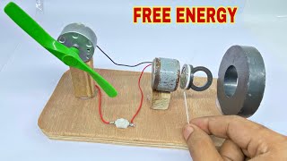 Free Energy Generator With Two Dc Motor  Free Electricity  Big Magnetic Motor Dynamo  SB craft [upl. by Urd]