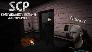 SCP Containment Breach Multiplayer with Chucky [upl. by Ttayw]