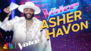 The Best Performances from Season 25 Winner Asher HaVon  The Voice  NBC [upl. by Catt948]